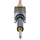 NEMA 11 Captive Acme Linear Stepper Motor 1.0A 46mm Stack Screw Lead 5.08mm(0.2) Travel 50.8mm - 11C18S1004HD5-051RS | StepperOnline AU