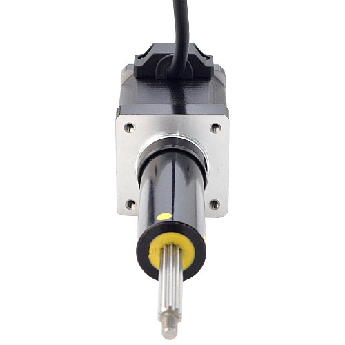 NEMA 14 Captive Acme Linear Stepper Motor 1.5A 47mm Stack Screw Lead 6.35mm(0.25) Travel 50.8mm - 14C19S1504RF5-051RS | StepperOnline AU