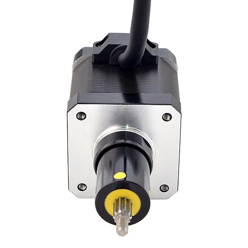 NEMA 17 Captive Acme Linear Stepper Motor 2.5A 48mm Stack Screw Lead 2.54mm(0.1) Travel 25.4mm - 17C19S2504GF5-025RS | StepperOnline AU