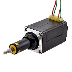 NEMA 8 Captive Acme Linear Stepper Motor 0.5A 38.2mm Stack Screw Lead 2mm(0.07874") Travel 19.5mm