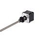 Nema 17 External 34mm Stack 0.4A Lead 8mm(0.31496) Length 300mm - 17E13S0404MB2-300RS | StepperOnline AU