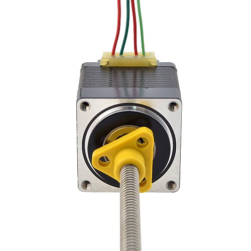 NEMA 11 External Acme Linear Stepper Motor 1.0A 32.2mm Stack Screw Lead 2.54mm(0.1) Lead Length 150mm - 11E13S1004GD5-150RS | StepperOnline AU