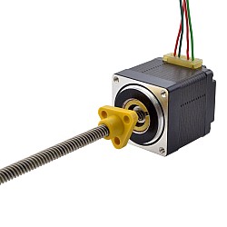 NEMA 11 External Acme Linear Stepper Motor 1.0A 32.2mm Stack Screw Lead 5.08mm(0.2") Lead Length 150mm