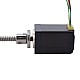 NEMA 11 External Ball Screw Linear Stepper Motor 1.0A 46mm Stack Screw Lead 2mm(0.07874) Lead Length 150mm - 11E18S1004BAM5-150RS | StepperOnline AU