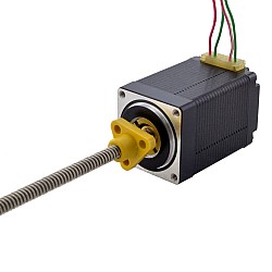 NEMA 11 External Acme Linear Stepper Motor 1.0A 46mm Stack Screw Lead 2.54mm(0.1") Lead Length 150mm