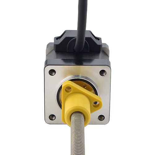 NEMA 14 External Acme Linear Stepper Motor 1.5A 34mm Stack Screw Lead 2.54mm(0.1) Lead Length 150mm - 14E13S1504GF5-150RS | StepperOnline AU