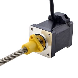 NEMA 14 External Acme Linear Stepper Motor 1.5A 47mm Stack Screw Lead 1.27mm(0.05") Lead Length 150mm