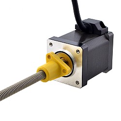 NEMA 14 External Acme Linear Stepper Motor 1.5A 47mm Stack Screw Lead 2.54mm(0.1") Lead Length 150mm