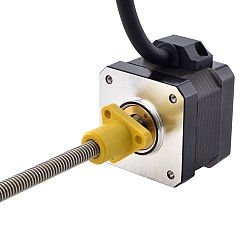 NEMA 17 External Acme Linear Stepper Motor 1.5A 34mm Stack Screw Lead 1.27mm(0.05") Lead Length 150mm