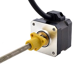 NEMA 17 External Acme Linear Stepper Motor 1.5A 34mm Stack Screw Lead 6.35mm(0.25") Lead Length 150mm