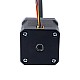 Nema 17 High Temp External Trapezoidal Linear Stepper Motor 1.68A Lead 4mm(0.15748) Screw Length 350mm - 17E15S1684DB4-350RS-H | StepperOnline AU