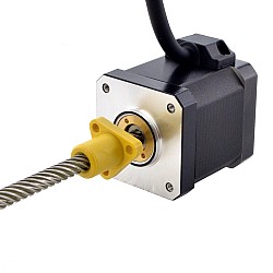 NEMA 17 External Acme Linear Stepper Motor 2.5A 48mm Stack Screw Lead 25.4mm(1") Lead Length 150mm