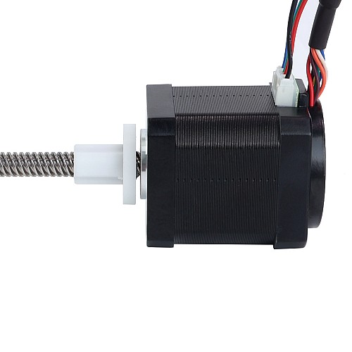 NEMA 17 External Trapezoidal Linear Stepper Motor 1.68A 48mm Stack w/ Magnetic Encoder 1000PPR(4000CPR) - 17E19S1684MB4-200RS-AR4 | StepperOnline