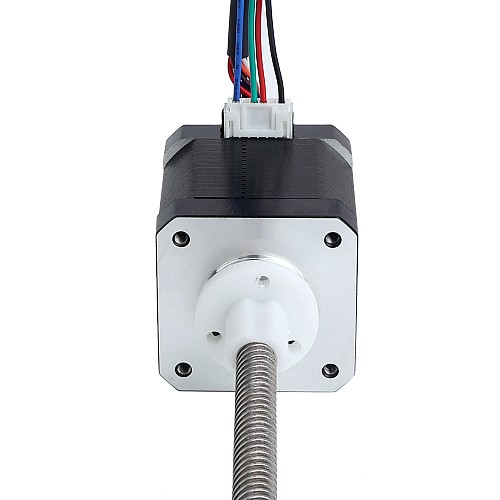 NEMA 17 External Trapezoidal Linear Stepper Motor 1.68A 48mm Stack w/ Magnetic Encoder 1000PPR(4000CPR) - 17E19S1684MB4-200RS-AR4 | StepperOnline