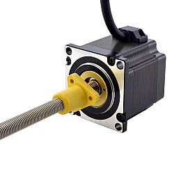 NEMA 23 External Acme Linear Stepper Motor 3.0A 56mm Stack Screw Lead 1.27mm(0.05") Lead Length 200mm