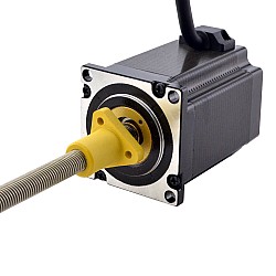 NEMA 23 External Acme Linear Stepper Motor 4.0A 76mm Stack Screw Lead 5.08mm(0.2") Lead Length 200mm