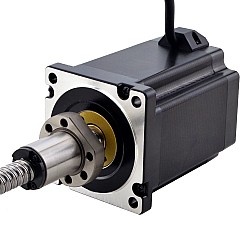 NEMA 34 External Ball Screw Linear Stepper Motor 8Nm(1132.90oz.in) 6.0A 114mm Lead 10mm(0.3937") Lead Length 200mm