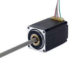 NEMA 11 Non-Captive Acme Linear Stepper Motor 1.0A 46mm Stack Screw Lead 0.635mm(0.025") Lead Length 250mm