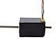 NEMA 11 Non-Captive Acme Linear Stepper Motor 1.0A 46mm Stack Screw Lead 1.27mm(0.05) Lead Length 200mm - 11N18S1004FD5-200RS | StepperOnline AU