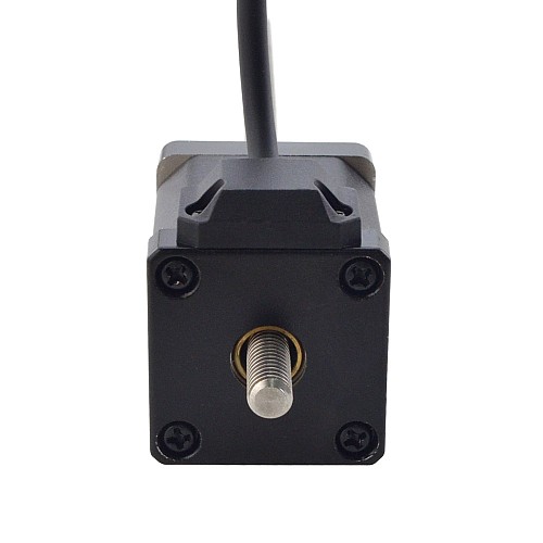 NEMA 14 Non-Captive Acme Linear Stepper Motor 1.5A 47mm Stack Screw Lead 1.27mm(0.05) Lead Length 200mm - 14N19S1504FF5-200RS | StepperOnline AU