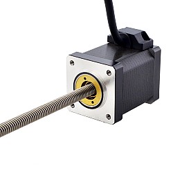 NEMA 14 Non-Captive Acme Linear Stepper Motor 1.5A 47mm Stack Screw Lead 2.54mm(0.1") Lead Length 200mm