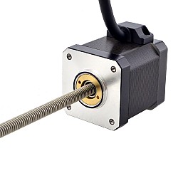 NEMA 17 Non-Captive Acme Linear Stepper Motor 2.5A 48mm Stack Screw Lead 1.27mm(0.05") Lead Length 200mm