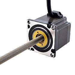 NEMA 23 Non-Captive Acme Linear Stepper Motor 3.0A 56mm Stack Screw Lead 1.27mm(0.05") Lead Length 250mm