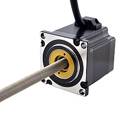 NEMA 23 Non-Captive Acme Linear Stepper Motor 3.0A 56mm Stack Screw Lead 10.16mm(0.4") Lead Length 250mm