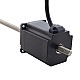 NEMA 23 Non-Captive Acme Linear Stepper Motor 4.0A 76mmStack Screw Lead 10.16mm(0.4) Lead Length 250mm - 23N30S4004NG5-250RS | StepperOnline AU