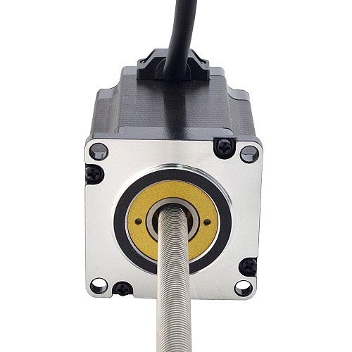 NEMA 23 Non-Captive Acme Linear Stepper Motor 4.0A 76mmStack Screw Lead 10.16mm(0.4) Lead Length 250mm - 23N30S4004NG5-250RS | StepperOnline AU