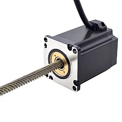 NEMA 23 Non-Captive Acme Linear Stepper Motor 4.0A 75mm Stack Screw Lead 25.4mm(1") Lead Length 250mm