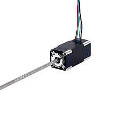 Nema 6 	Non-Captive Linear Stepper Motor 0.3A 32mm Stack Screw Lead 1mm(0.03937") Lead Length 100mm