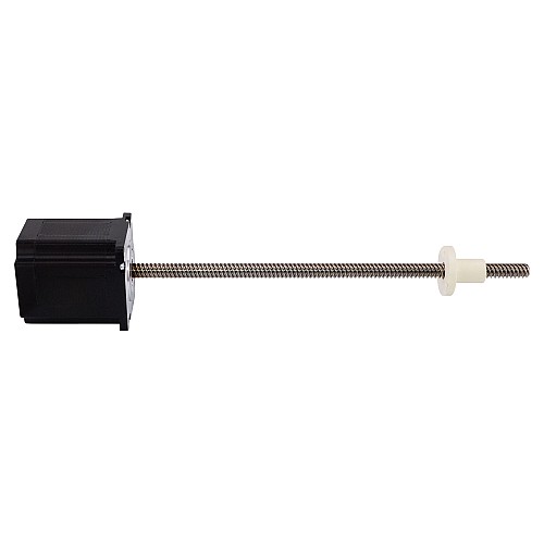 Nema 23 External 66mm Stack 2.5A Lead 5.08mm(0.2) Length 250mm - 23E26S2504HG3-250RS | StepperOnline AU