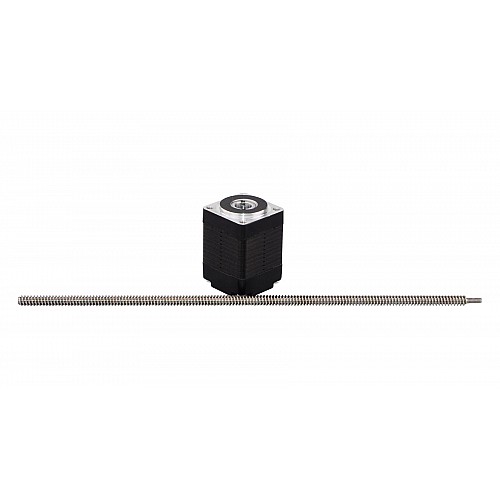 Nema 8 Non-captive 30mm Stack 0.24A Lead 2mm(0.07874) Length 150mm - 8N11S0244AC3-150RS | StepperOnline AU