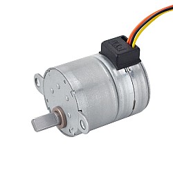 Φ25x30.5mm PM Stepper motor W/Gear Ratio 100:1 Spur gearbox