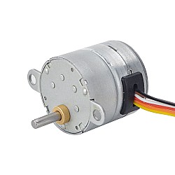 Φ25x25.5mm PM Stepper motor W/Gear Ratio 30:1 Spur gearbox