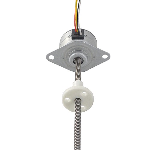 Φ25x15.7mm PM External Linear Stepper Motor 0.48A Lead 2.44mm/0.096 Length 110mm - 25LN24M01-145 | StepperOnline AU