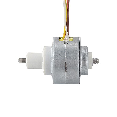 Φ25.2x15mm PM Captive Linear Stepper Motor 0.23A Lead 1mm/0.039 Travel 12mm - 25LN24M01-333 | StepperOnline AU