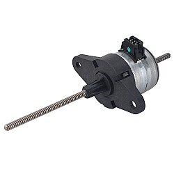 Φ28x30.8mm PM Non-Captive Linear Stepper Motor 0.46A Lead 1mm/0.039" Length 120mm