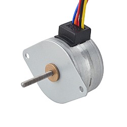 Φ35x22mm PM External Linear Stepper Motor 0.28A Lead 0.5mm/0.0197" Length 21.5mm