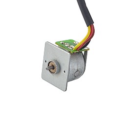 Φ15x12mm PM Stepper motor 18deg 2.45mN.m(0.347oz.in) 0.04A 4 Wires