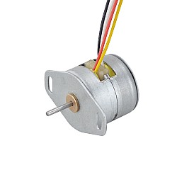 Φ20x18.2mm PM Stepper motor 18deg 5.88mN.m(0.833oz.in) 0.5A 4 Wires