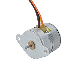 Φ20x18.5mm PM Stepper motor 18deg 12.25mN.m(1.735oz.in) 0.69A 4 Wires