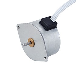 Φ42x23.5mm PM Stepper motor 7.5deg 68.6mN.m(9.717oz.in) 0.6A 4 Wires