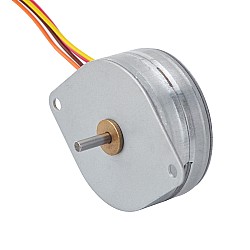 Φ42x18mm PM Stepper motor 3.75deg 49mN.m(6.94oz.in) 0.42A 4 Wires