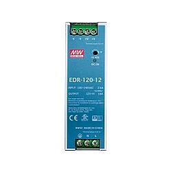 EDR-120-12 MEANWELL 120W 12VDC 10A 115/230VAC DIN Rail Power Supply