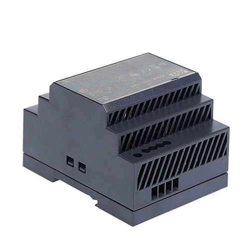 HDR-100-24N MEANWELL 100.8W 24VDC 4.2A 115/230VAC Ultra Slim Step Shape DIN Rail Power Supply - HDR-100-24N | StepperOnline AU