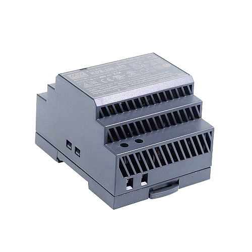 HDR-100-48N MEANWELL 100.8W 48VDC 2.1A 115/230VAC Ultra Slim Step Shape DIN Rail Power Supply - HDR-100-48N | StepperOnline AU