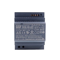 HDR-100-48N MEANWELL 100.8W 48VDC 2.1A 115/230VAC Ultra Slim Step Shape DIN Rail Power Supply