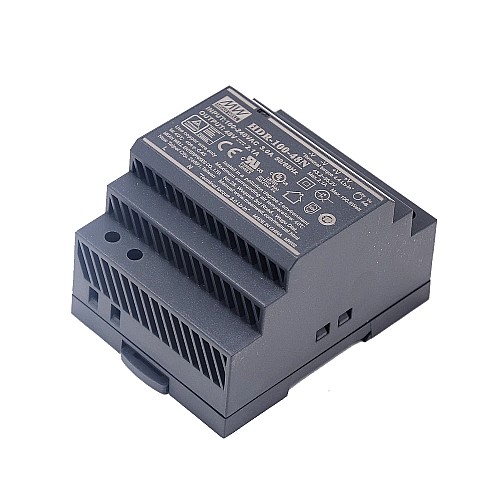 HDR-100-48N MEANWELL 100.8W 48VDC 2.1A 115/230VAC Ultra Slim Step Shape DIN Rail Power Supply - HDR-100-48N | StepperOnline AU